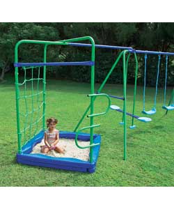 Add on sand and climbing frame set to kid active multiplay (367/3551).Weight restrictions - sand box
