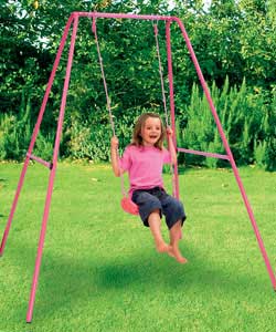 Durable powder coated steel frame and ground pegs for extra support. Suitable for children up to 45k