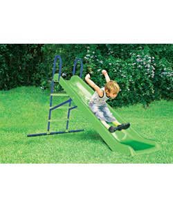 Straight slide with injection moulded chute and coated steel frame.Suitable for children up to 40kg.