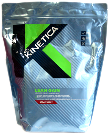 Kinetica Lean Gain Strawberry 3kg: Express Chemist offer fast delivery and friendly, reliable service. Buy Kinetica Lean Gain Strawberry 3kg online from Express Chemist today!