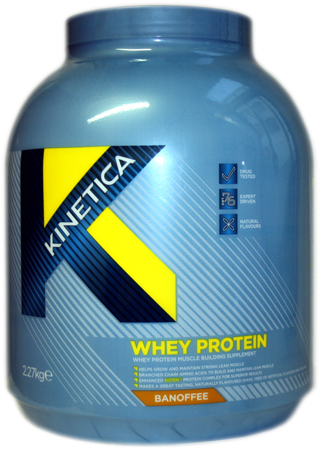 Unbranded Kinetica Whey Protein Banoffee 2.27kg