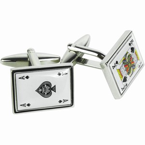 King and Aces Cufflinks