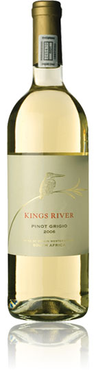 Unbranded Kingand#39;s River Pinot Grigio 2007 Robertson (75cl)