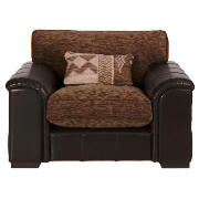 Unbranded Knole loveseat, mocha