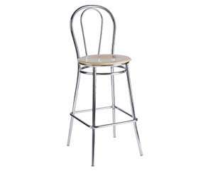Add a touch of class to your restaurant with these Italian inspired elegant bar stools. Stylish ball