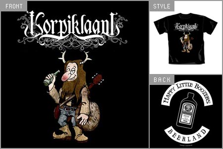 Unbranded Korpiklaani (Happy Little Boozer) T-shirt