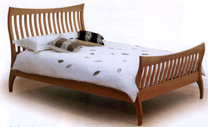 The Kyoto, Valencia, 5FT Wooden Bedstead is a part of Kyotos Wood Collection. It features: