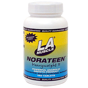 Norateen Heavyweight II uses strong testosterone & growth boosters as well as powerful