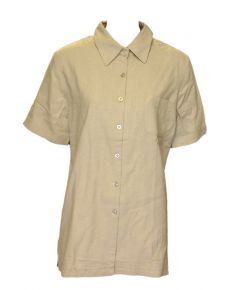 Ladies Linen Short Sleeve Shirt