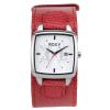 Here we have the Safari Cuff Leather Watch from Roxy.     Featuring  a solid stainless steel case  s