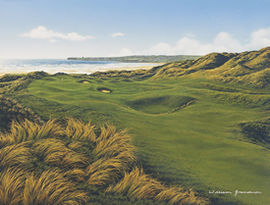 Unbranded Lahinch 7th Hole Limited Edition Golf Print by