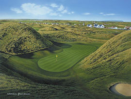 Unbranded Lahinch The Dell Limited Edition Golf Print by