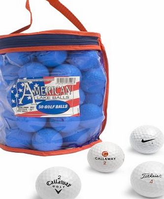 Unbranded Lake Golf Balls - 50 Pack
