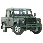 A version of the long-wheelbase Land Rover Defender the double-cab pick-up. The bonnet boot and all