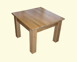 Unbranded Lansdown Oak Square Coffee Table - 450mm