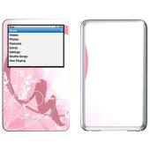 Lapjacks Floral Heart Skin For Apple iPod Video