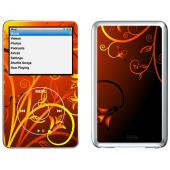 Lapjacks Floral Warmth Skin For Apple iPod Video