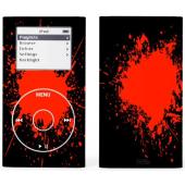 Lapjacks Red Splats 2 Skin For Apple iPod Mini