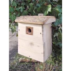 The most natural of birdhouses  made from quality durable timber to blend into any garden environmen