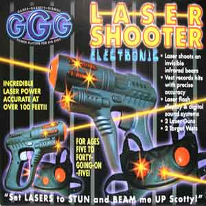 This Laser Shooting Game is for traniee 007 agents