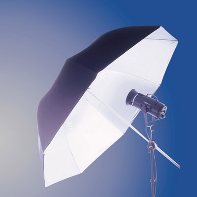 Unbranded Lastolite 125cm Jumbo Silver Umbrella