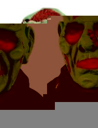 Latex G.I.D Mask Frankenstein