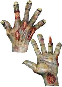 Unbranded Latex Zombie Hands Rotted