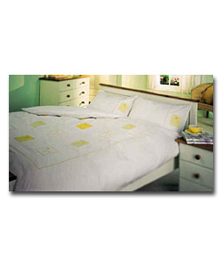 Laura Lemon Embroidered King Size