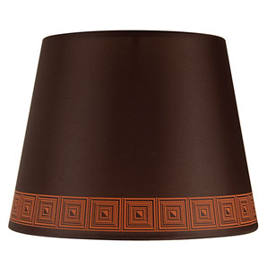 Laurence Llewelyn Bowen Albany Lampshade- 25cm- Chocolate