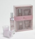 This beautiful Pashmina Lavender Room Spray and Scented Candle gift set will make any home a