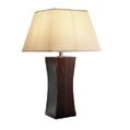 Leather Lamp - concave tan