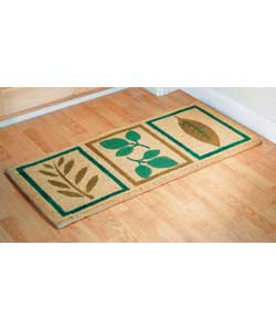 Leaves Coir Doormat