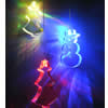 Hang this beautiful glowing, phasing LED Christmas Mobile in your window or room to add some Christm