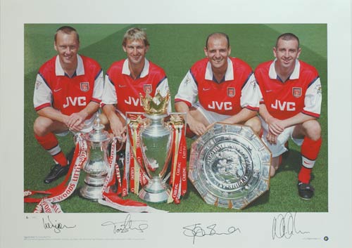 Legends Series: Signed by the Arsenal Back Four
