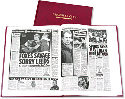 Unbranded Leicester Football Book