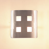 A simple contemporary wall light to highlight the
