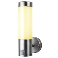 Leon Cylinder Wall Lantern With PIR