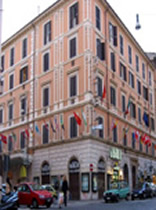 The Leonardi Hotel Fiamma is a four-storey building, strategically located in the heart of Rome, mak
