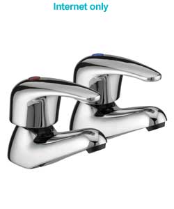 Unbranded Lever Contemporary Bath Taps - Chrome