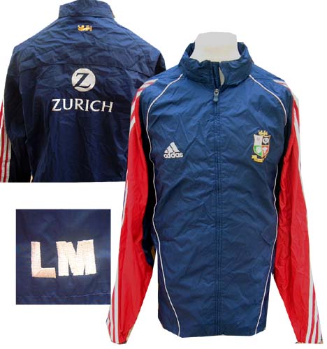 Unbranded Lewis Moody - British Lions 2005 Team issue waterproof long jacket