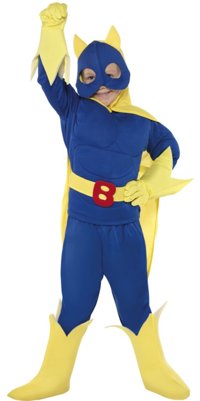 Unbranded Licensed Costume - Childs Bananaman (7-9 Yrs)
