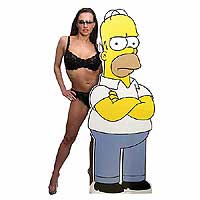 Life-size Standing Cut-Out (Homer Simpson)