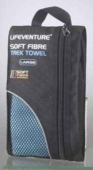 Soft Fibre Trek Towel - largeCarrying washgear around the world is one of those things that may