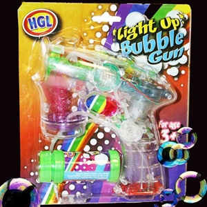 Unbranded Light Up Bubble Gun