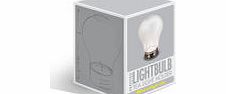Unbranded Lightbulb Tea Light Holder - Frosted B01J1284