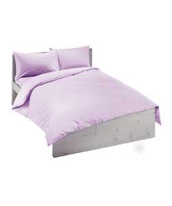 Unbranded Lilac King Size Bed Quilt Cover Set
