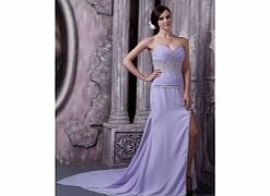 Unbranded Lilac Sweetheart Noble Sexy Evening Dresses