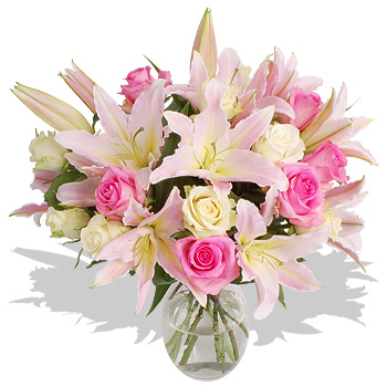 Unbranded Lily and Rose with Chocolates - flowers