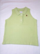 Ex-gap sleeveless top with collar. Front neck fast