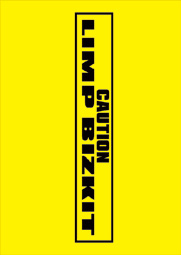 Limp Bizkit - Caution Logo Keyring